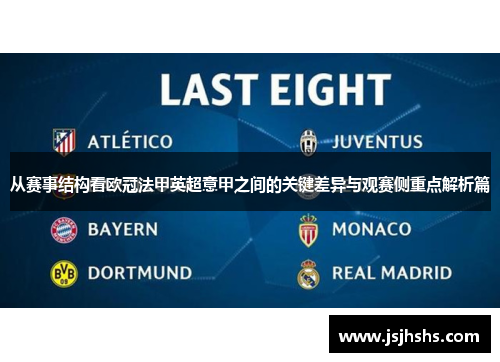 从赛事结构看欧冠法甲英超意甲之间的关键差异与观赛侧重点解析篇